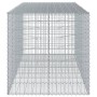 Gabion basket with galvanized iron cover 250x100x100cm by , Pots and planters - Ref: Foro24-3295193, Price: 165,46 €, Discoun...