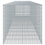 Gabion basket with galvanized iron cover 650x100x100cm by , Pots and planters - Ref: Foro24-3295201, Price: 445,61 €, Discoun...