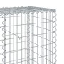 Cesta de gaviones con cubierta hierro galvanizado 1000x50x100cm de , Maceteros y jardineras - Ref: Foro24-3295151, Precio: 44...