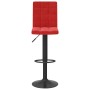 Kitchen stools 2 units red wine velvet by , Kitchen stools - Ref: Foro24-335769, Price: 131,55 €, Discount: %