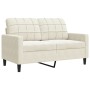 2-piece cream velvet sofa set with cushions by , Sofas - Ref: Foro24-3278419, Price: 508,54 €, Discount: %