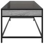 Coffee table with Infinity LED gray Sonoma 90x50x41 cm by , Coffee table - Ref: Foro24-847690, Price: 122,57 €, Discount: %