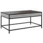 Coffee table with Infinity LED gray Sonoma 90x50x41 cm by , Coffee table - Ref: Foro24-847690, Price: 122,57 €, Discount: %