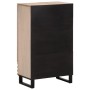 Aparador alto madera maciza de mango 60x34x100 cm de , Almacenamiento para CD y DVD - Ref: Foro24-377587, Precio: 168,08 €, D...