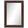 Solid mango wood and glass bathroom mirror 50x70 cm by , Bathroom furniture - Ref: Foro24-377591, Price: 52,56 €, Discount: %