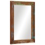 Solid acacia wood and glass bathroom mirror 50x70 cm by , Bathroom furniture - Ref: Foro24-377593, Price: 51,73 €, Discount: %