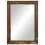 Solid acacia wood and glass bathroom mirror 50x70 cm by , Bathroom furniture - Ref: Foro24-377593, Price: 51,73 €, Discount: %