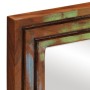 Solid acacia wood and glass bathroom mirror 50x70 cm by , Bathroom furniture - Ref: Foro24-377593, Price: 51,73 €, Discount: %