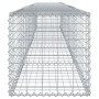 Cesta de gaviones con cubierta hierro galvanizado 500x50x50 cm de , Maceteros y jardineras - Ref: Foro24-3295136, Precio: 130...