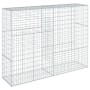 Gabion basket with galvanized iron cover 200x50x150 cm by , Pots and planters - Ref: Foro24-3295155, Price: 121,40 €, Discoun...