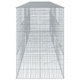 Gabion basket with galvanized iron cover 600x100x150cm by , Pots and planters - Ref: Foro24-3295218, Price: 508,41 €, Discoun...