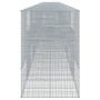 Galvanized iron gabion basket with cover 1200x100x150 cm by , Pots and planters - Ref: Foro24-3295224, Price: 930,15 €, Disco...