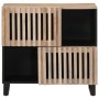 Massiver Mangoholz-Sideboard 80x34x75 cm von , Schließfächer und Lagerschränke - Ref: Foro24-377572, Preis: 150,99 €, Rabatt: %