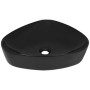 Black ceramic triangular sink 50.5x41x12 cm by , Sinks - Ref: Foro24-142740, Price: 57,99 €, Discount: %