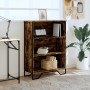 Engineered wood smoked oak bookshelf 80x31x106 cm by , Bookcases and shelves - Ref: Foro24-848626, Price: 70,49 €, Discount: %