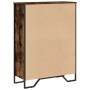 Estantería madera de ingeniería roble ahumado 80x31x106 cm de , Librerías y estanterías - Ref: Foro24-848626, Precio: 70,99 €...