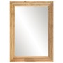 Solid mango wood rough and glass 50x70 cm bathroom mirror by , Bathroom furniture - Ref: Foro24-377589, Price: 64,46 €, Disco...