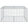 Gabion basket with galvanized iron cover 100x100x50 cm by , Pots and planters - Ref: Foro24-3295178, Price: 52,99 €, Discount: %