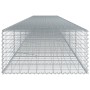 Cesta de gaviones con cubierta hierro galvanizado 700x100x50 cm de , Maceteros y jardineras - Ref: Foro24-3295184, Precio: 28...