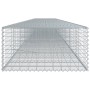 Cesta de gaviones con cubierta hierro galvanizado 900x100x50 cm de , Maceteros y jardineras - Ref: Foro24-3295186, Precio: 36...