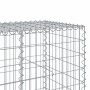 Gabion basket with galvanized iron cover 200x100x100cm by , Pots and planters - Ref: Foro24-3295192, Price: 119,99 €, Discoun...