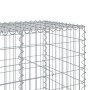 Gabion basket with galvanized iron cover 550x100x100cm by , Pots and planters - Ref: Foro24-3295199, Price: 299,99 €, Discoun...