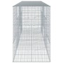 Gabion basket with galvanized iron cover 400x100x150cm by , Pots and planters - Ref: Foro24-3295216, Price: 314,61 €, Discoun...