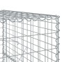 Cesta de gaviones con cubierta hierro galvanizado 400x100x150cm de , Maceteros y jardineras - Ref: Foro24-3295216, Precio: 28...