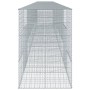 Galvanized iron gabion basket with cover 1100x100x150 cm by , Pots and planters - Ref: Foro24-3295223, Price: 865,88 €, Disco...