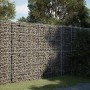 Gabion basket with galvanized iron cover 200x50x200 cm by , Pots and planters - Ref: Foro24-3295167, Price: 155,63 €, Discoun...