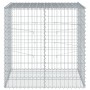 Cesta gaviones con cubierta hierro galvanizado 100x100x100 cm de , Maceteros y jardineras - Ref: Foro24-3295190, Precio: 81,1...