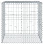 Cesta gaviones con cubierta hierro galvanizado 100x100x100 cm de , Maceteros y jardineras - Ref: Foro24-3295190, Precio: 81,1...