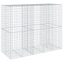 Gabion basket with galvanized iron cover 250x100x200cm by , Pots and planters - Ref: Foro24-3295228, Price: 267,33 €, Discoun...