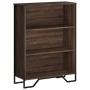 Engineered wood brown oak bookshelf 80x31x106 cm by , Bookcases and shelves - Ref: Foro24-848628, Price: 72,48 €, Discount: %