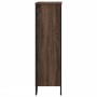 Estantería madera de ingeniería marrón roble 80x31x106 cm de , Librerías y estanterías - Ref: Foro24-848628, Precio: 72,48 €,...