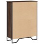 Estantería madera de ingeniería marrón roble 80x31x106 cm de , Librerías y estanterías - Ref: Foro24-848628, Precio: 72,48 €,...