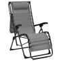 Folding chairs 2 units gray textilene by vidaXL, Loungers - Ref: Foro24-312470, Price: 174,35 €, Discount: %