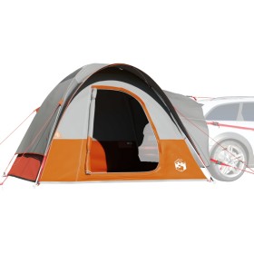 4-person waterproof gray-orange car tent by , tents - Ref: Foro24-4009496, Price: 154,58 €, Discount: %