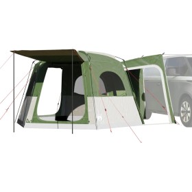 Waterproof green car tent for 4 people by , tents - Ref: Foro24-4009491, Price: 214,76 €, Discount: %