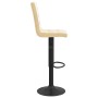 Kitchen stools 2 units cream velvet by , Kitchen stools - Ref: Foro24-335762, Price: 134,39 €, Discount: %