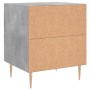 Engineered wood gray concrete bedside table 40x35x47.5 cm by , Nightstands - Ref: Foro24-827284, Price: 47,77 €, Discount: %