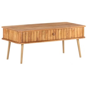 Mesa de centro madera maciza de acacia 100x50x40 cm de , Mesas de centro - Ref: Foro24-289650, Precio: 183,42 €, Descuento: %