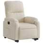 Sillón eléctrico reclinable elevable tela microfibra beige de , Sillones - Ref: Foro24-3204948, Precio: 361,99 €, Descuento: %