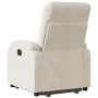 Sillón eléctrico reclinable elevable tela microfibra beige de , Sillones - Ref: Foro24-3204948, Precio: 361,99 €, Descuento: %