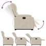 Sillón eléctrico reclinable elevable tela microfibra beige de , Sillones - Ref: Foro24-3204948, Precio: 361,99 €, Descuento: %