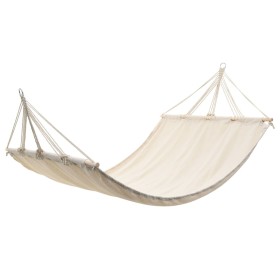 Hammock With Bar 210 x 150 cm Cream by vidaXL, Hammocks - Ref: Foro24-40807, Price: 52,99 €, Discount: %