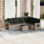 Gartensofa-Set, 7-teilig, mit Kissen, aus hellem grauem PE-Rattan. von , Gartensets - Ref: Foro24-3220221, Preis: 493,63 €, R...