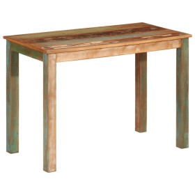 Solid recycled wood dining table 110x55x76 cm by , Kitchen and dining tables - Ref: Foro24-373980, Price: 170,99 €, Discount: %