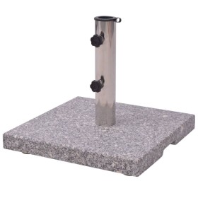 Granit-Sonnenschirmfuß, quadratisch, 20 kg von vidaXL, Schirmständer - Ref: Foro24-40818, Preis: 61,44 €, Rabatt: %