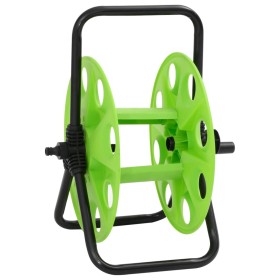 Hose reel for standing steel green 45 m 1/2" by , Garden hose holder - Ref: Foro24-4006168, Price: 23,99 €, Discount: %